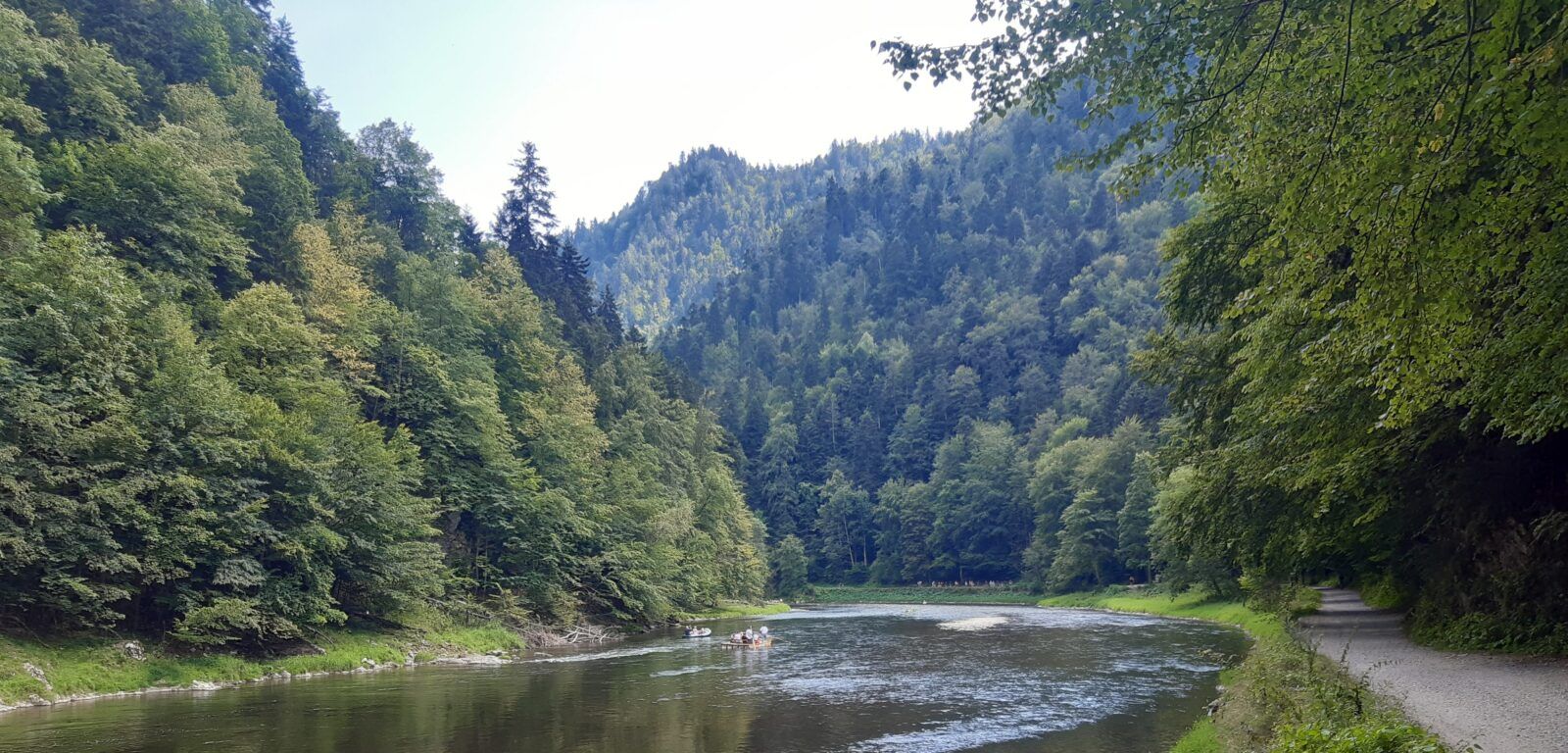 Read more about the article Rowerem wzdłuż przełomu Dunajca